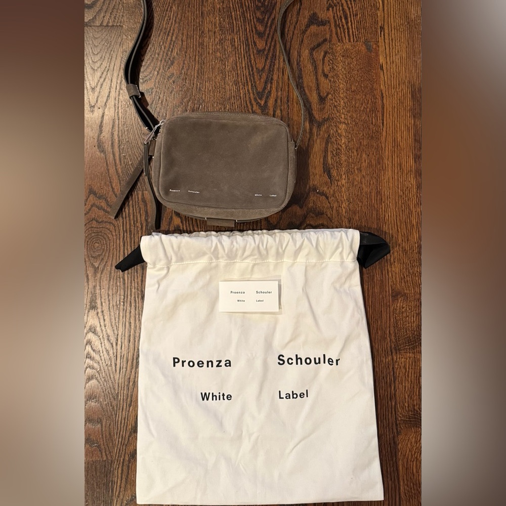 Proenza Schouler White Label Taupe Crossbody Bag